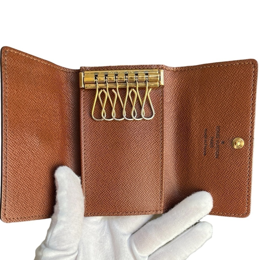 Louis Vuitton 6 Ring Key Case Monogram Unisex EUC Circa 2007 - Picture 6 of 11